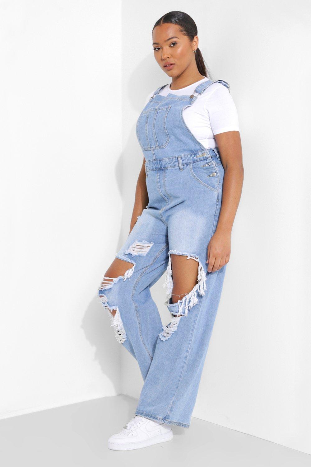 Plus size 2025 womens dungarees uk